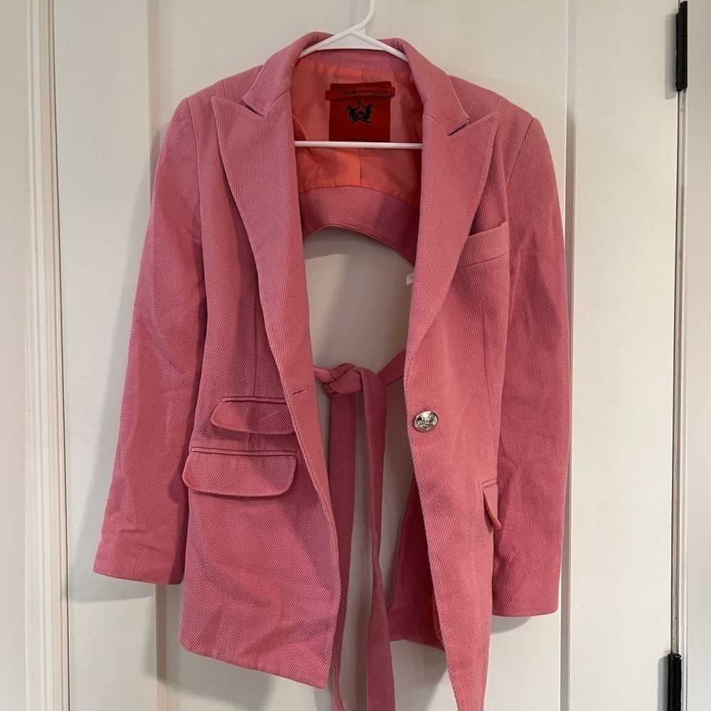 Thebe Magugu Pink Backless Jacket - Picture 13 of 15